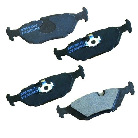 STOP BY BENDIX Stop Sbm279 Stop Semi-Metallic Brake Pad SBM279